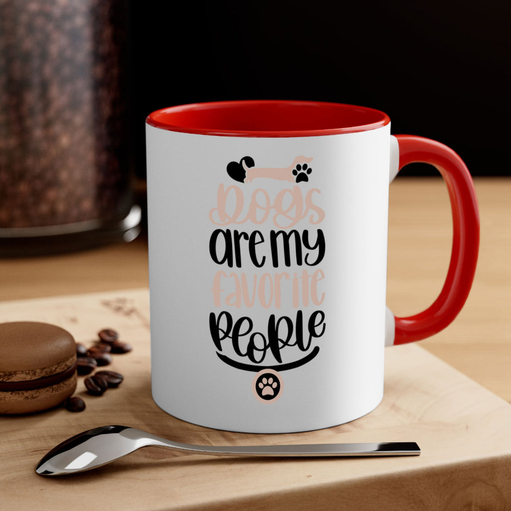 Dogs Are My Favorite People Style 23#- Dog-Mug / Coffee Cup
