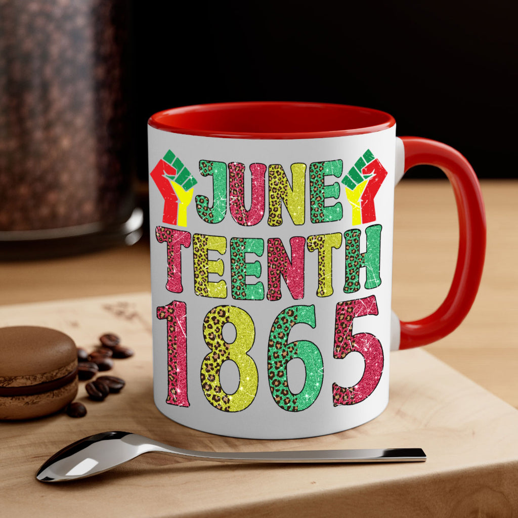 Fist Juneteenth Since 1865 Design Png 10#- juneteenth-Mug / Coffee Cup