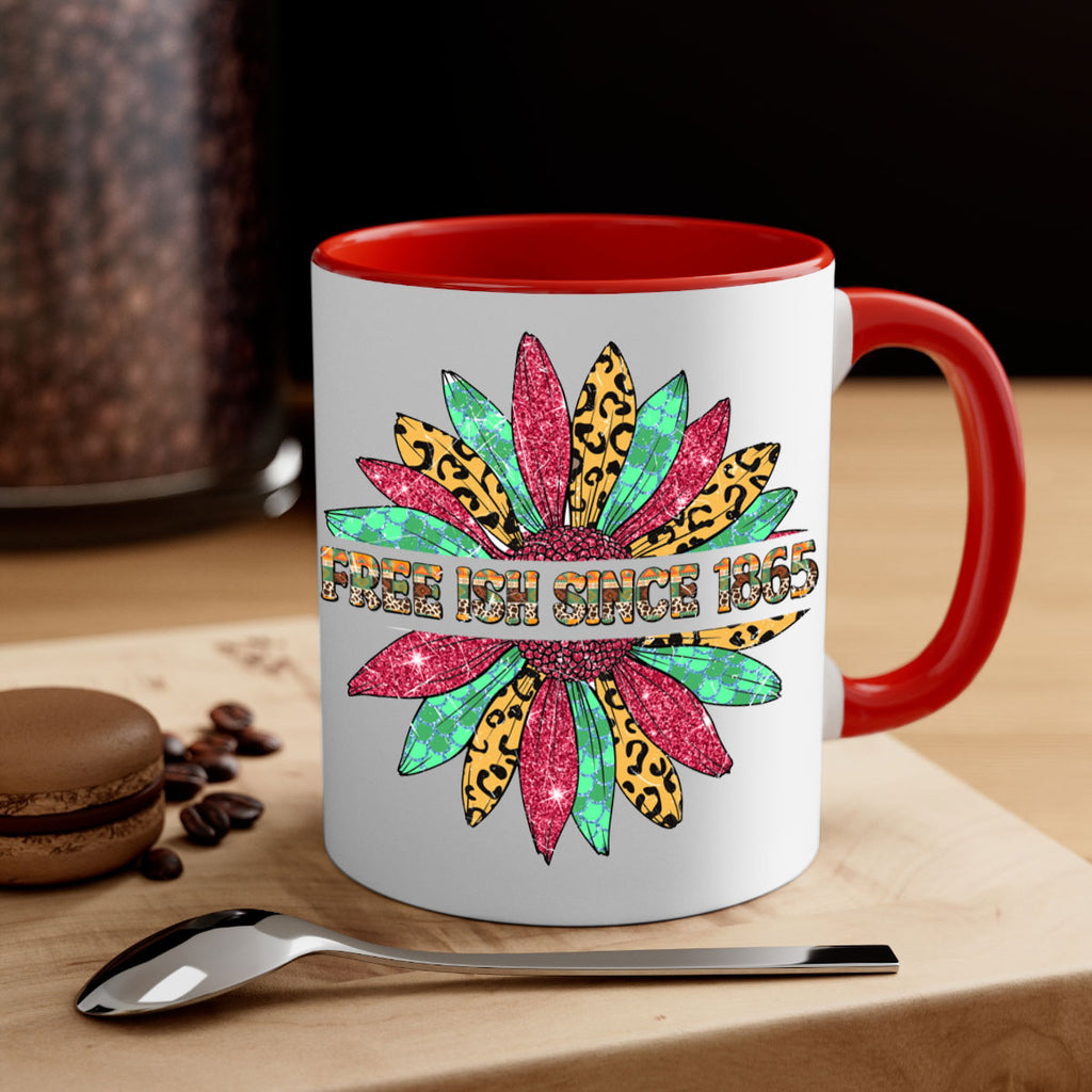 Freeish Since 1865 Sunflower Juneteenth 15#- juneteenth-Mug / Coffee Cup