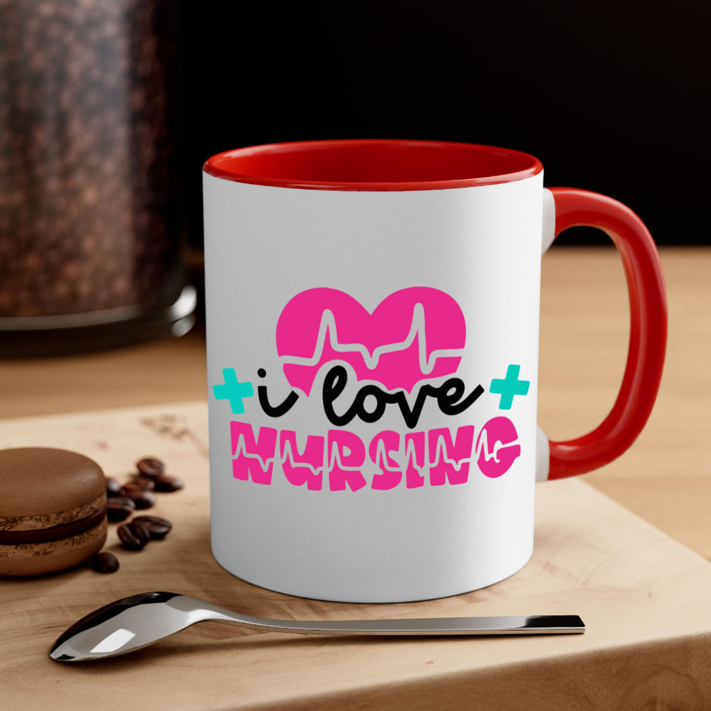 I Love Nursing Style Style 170#- nurse-Mug / Coffee Cup