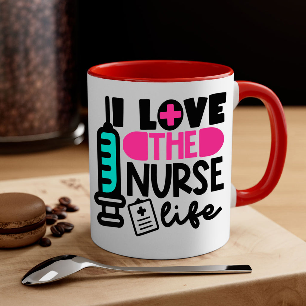 I Love The Nurse Life Style Style 168#- nurse-Mug / Coffee Cup