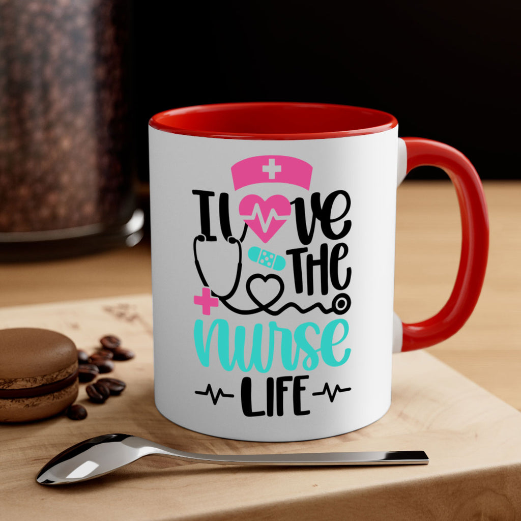 I Love The Nurse Life Style Style 169#- nurse-Mug / Coffee Cup