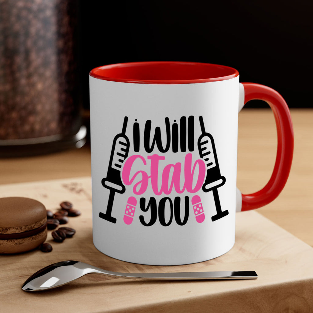 I Will Stab You Style Style 163#- nurse-Mug / Coffee Cup