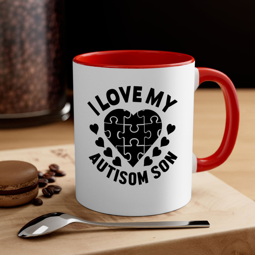 I love my Style 45#- autism-Mug / Coffee Cup