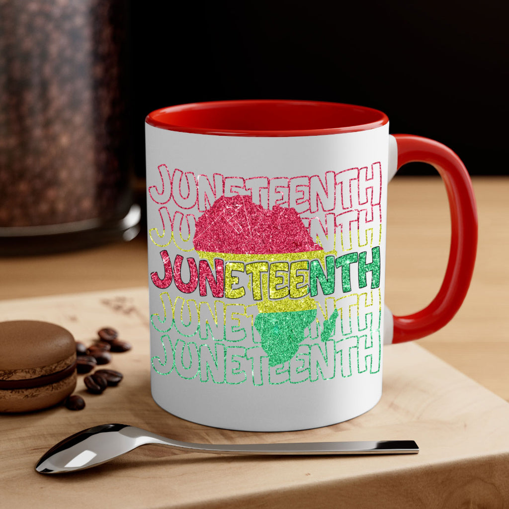 Juneteenth Fist Black History 1865 Png 13#- juneteenth-Mug / Coffee Cup