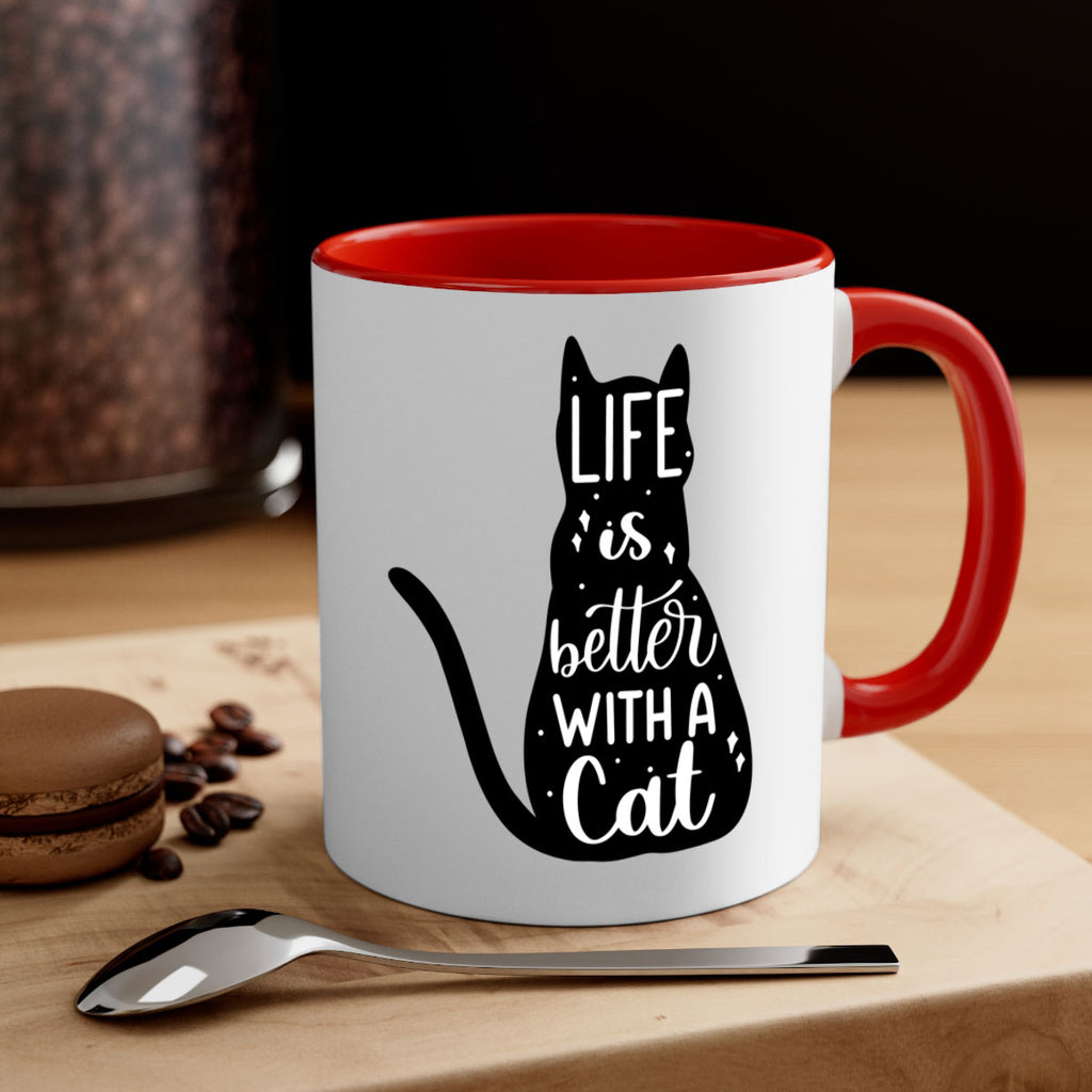 Life Is Better With A Cat Style 98#- cat-Mug / Coffee Cup