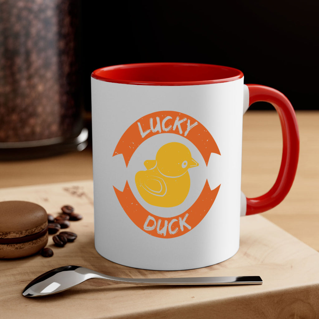 Lucky Duck Style 27#- duck-Mug / Coffee Cup