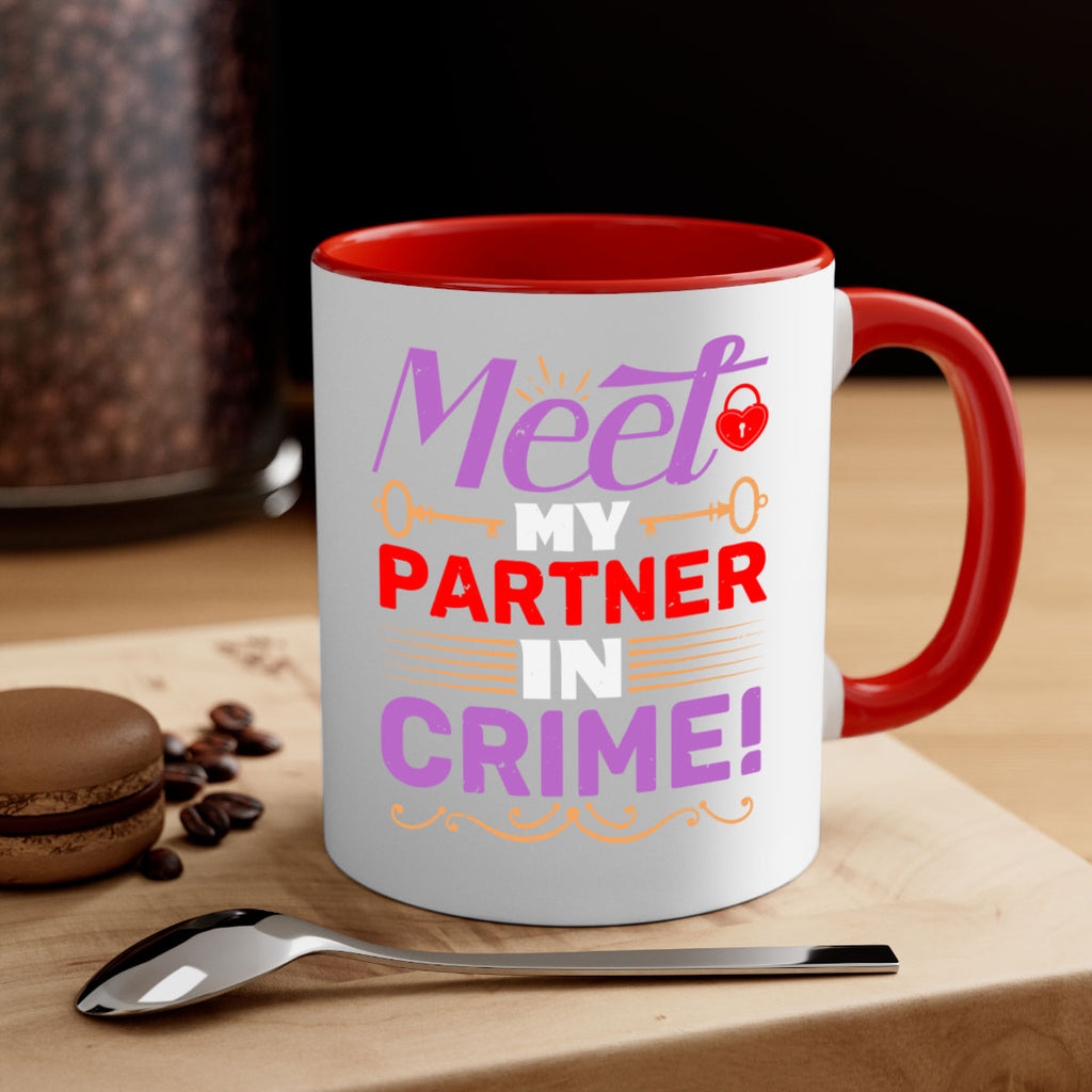 Meet my Partner in Crime Style 82#- best friend-Mug / Coffee Cup