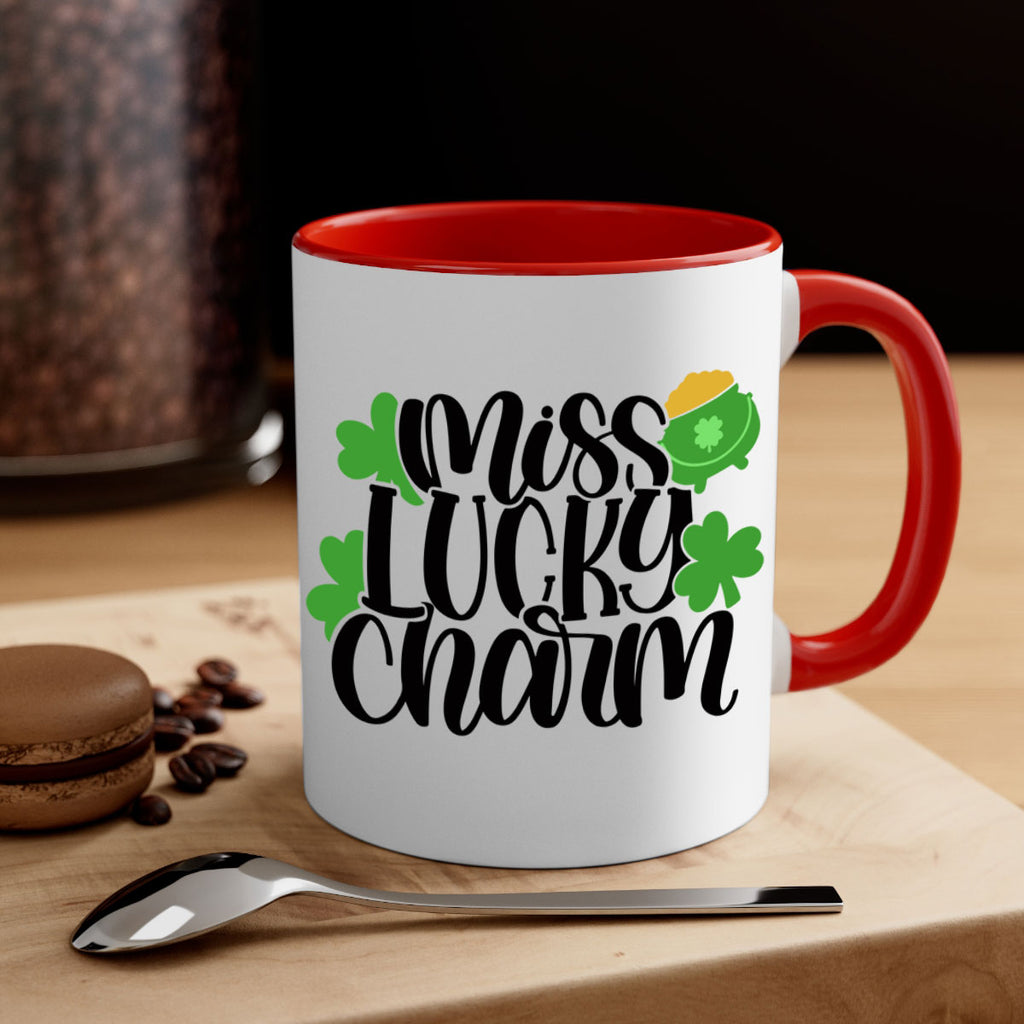 Miss Lucky Charm Style 48#- St Patricks Day-Mug / Coffee Cup