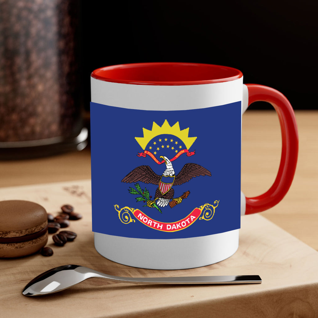 North Dakota 18#- Us Flags-Mug / Coffee Cup