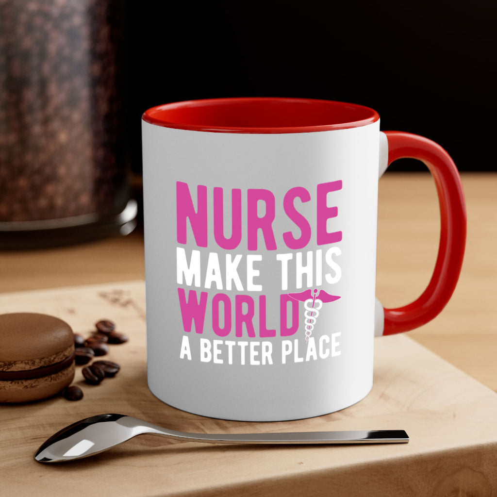 Nurse make this Style 404#- nurse-Mug / Coffee Cup
