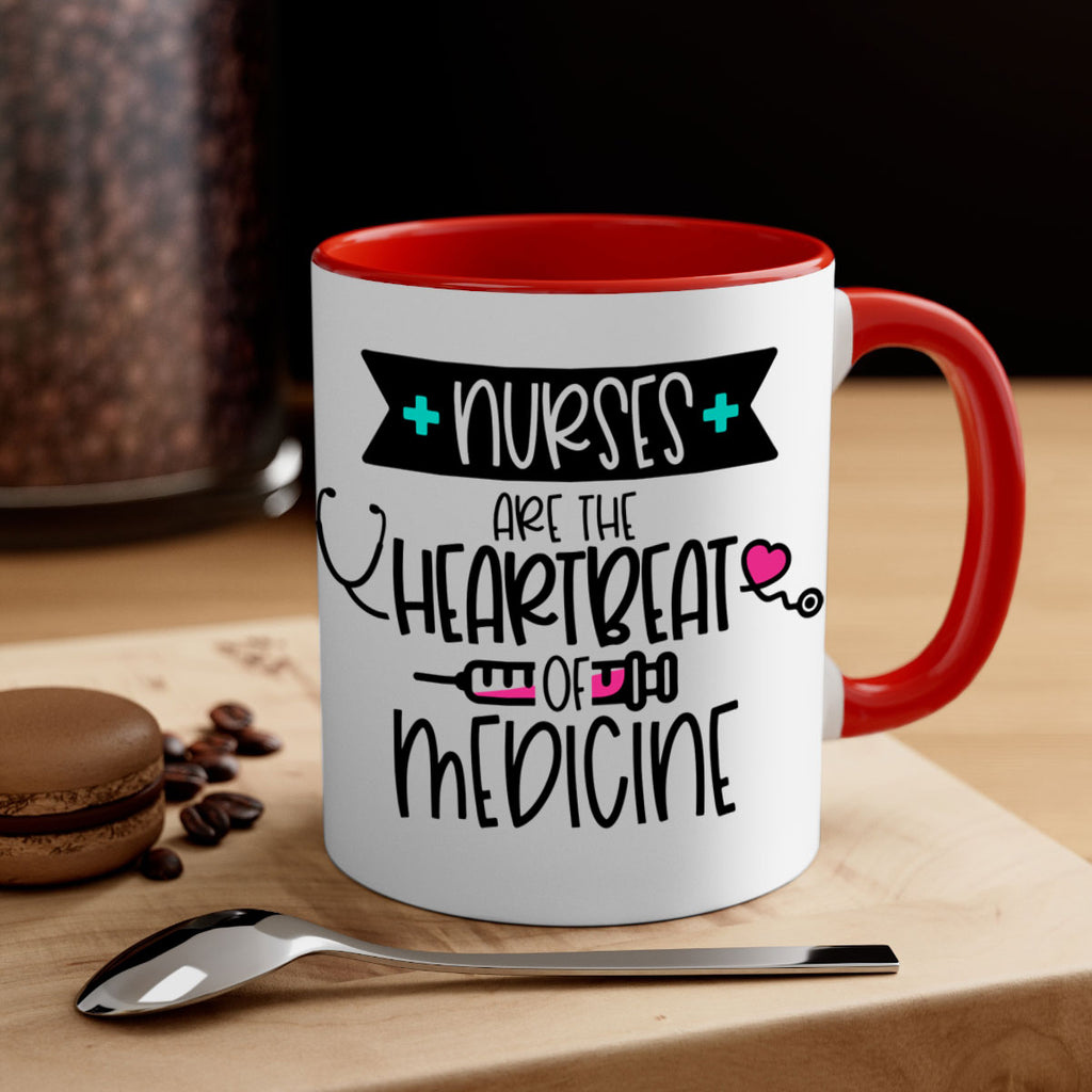Nurses Are The Heartbeat Of Medicine Style Style 91#- nurse-Mug / Coffee Cup