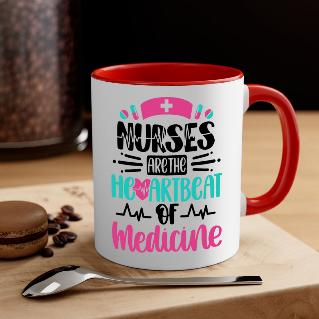 Nurses Are The Heartbeat Style Style 90#- nurse-Mug / Coffee Cup