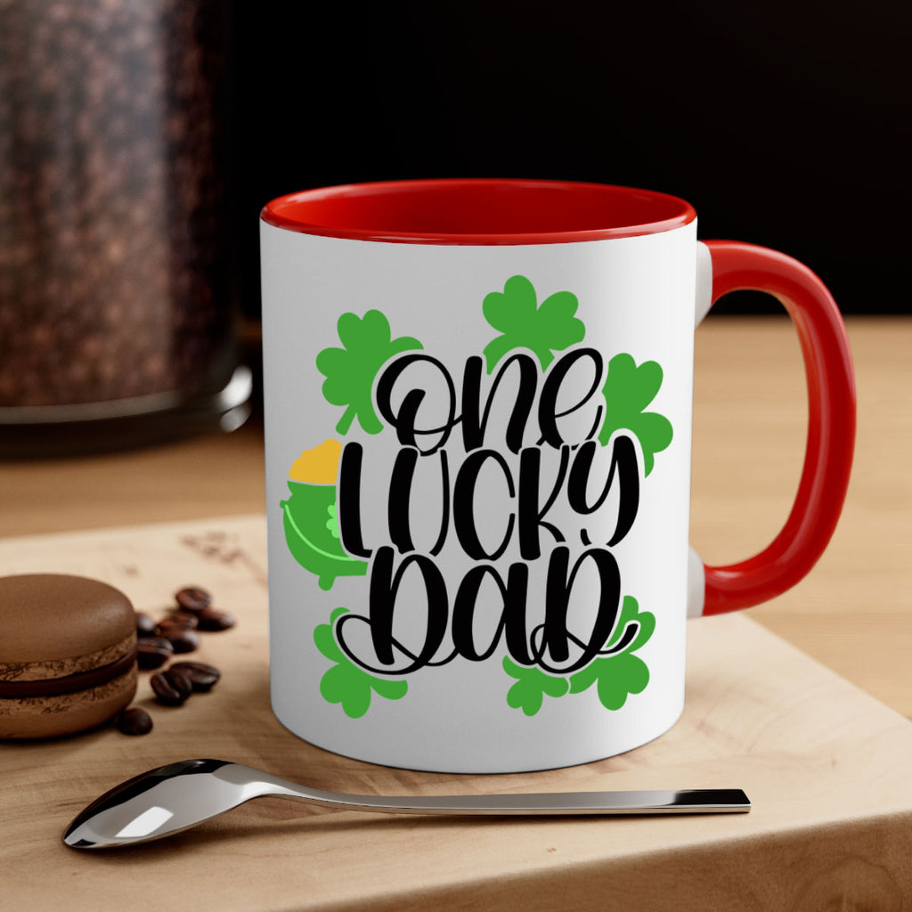 One Lucky Dad Style 43#- St Patricks Day-Mug / Coffee Cup