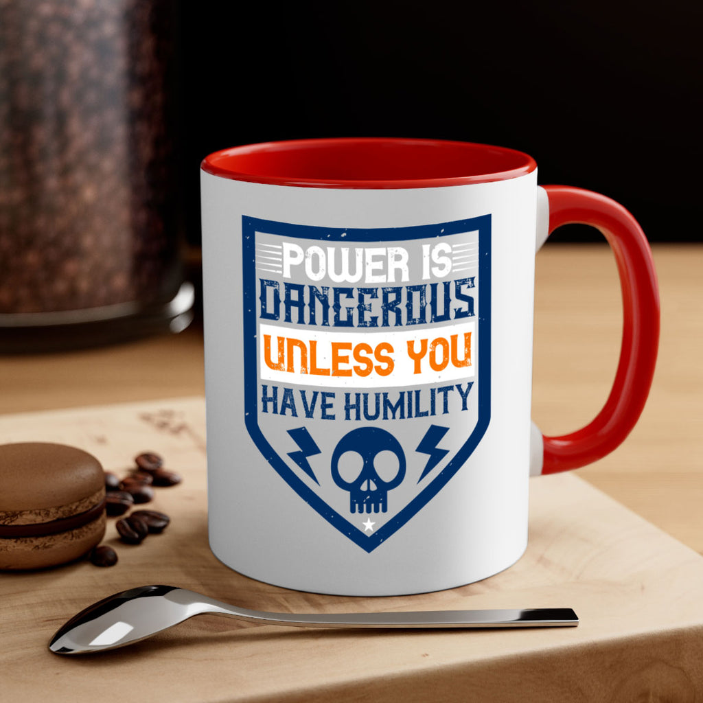 Power is dangerous unless you have humility Style 19#- electrician-Mug / Coffee Cup