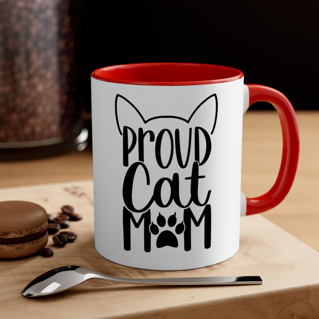 Pround Cat Mom Style 103#- cat-Mug / Coffee Cup