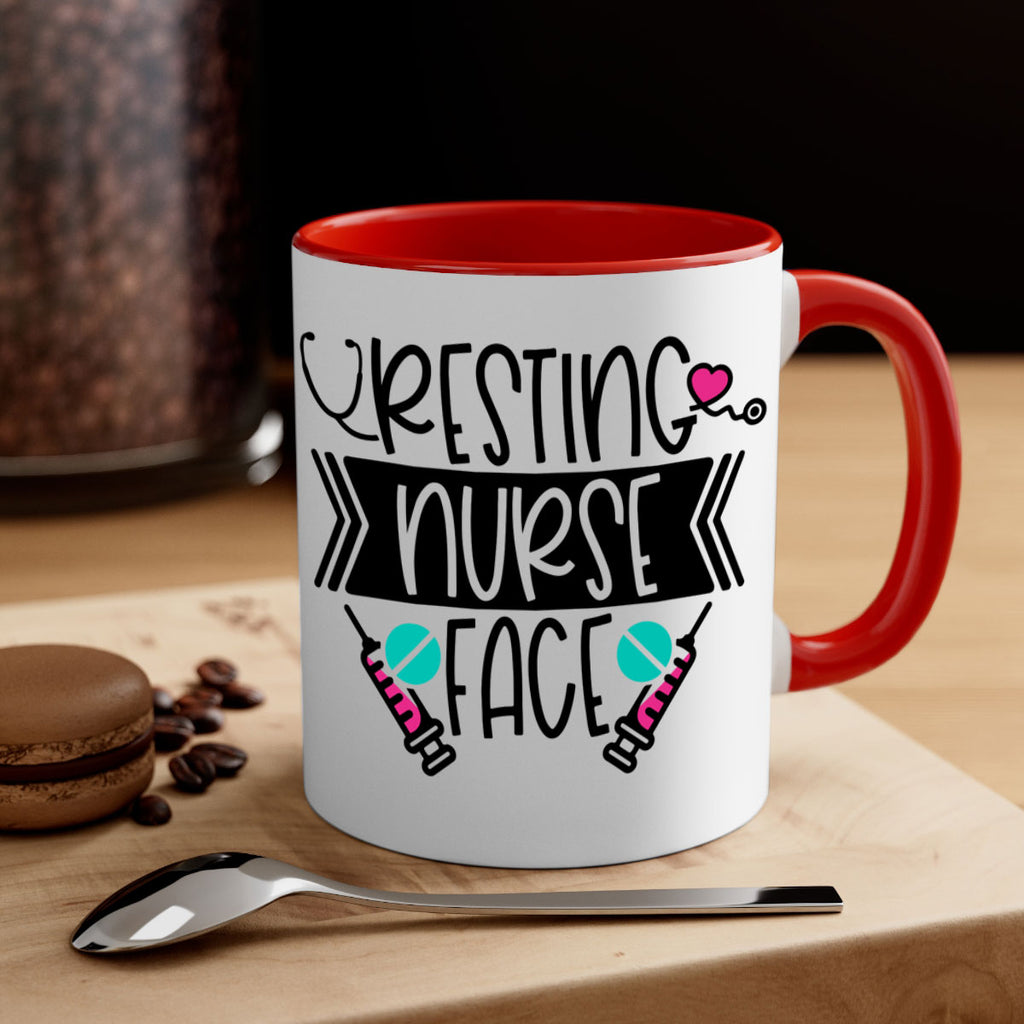 Resting Nurse Face Style Style 58#- nurse-Mug / Coffee Cup