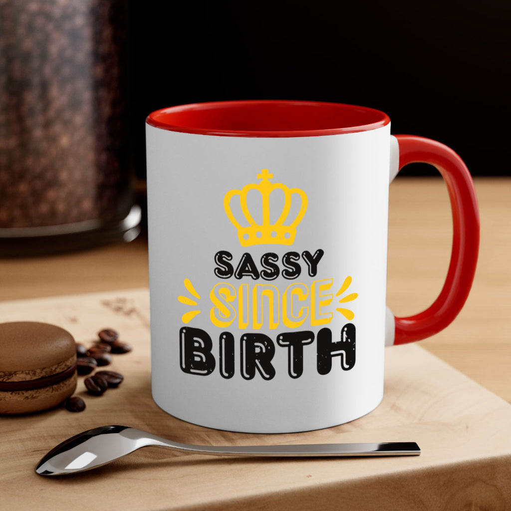 Saddy since birth Style 16#- baby shower-Mug / Coffee Cup