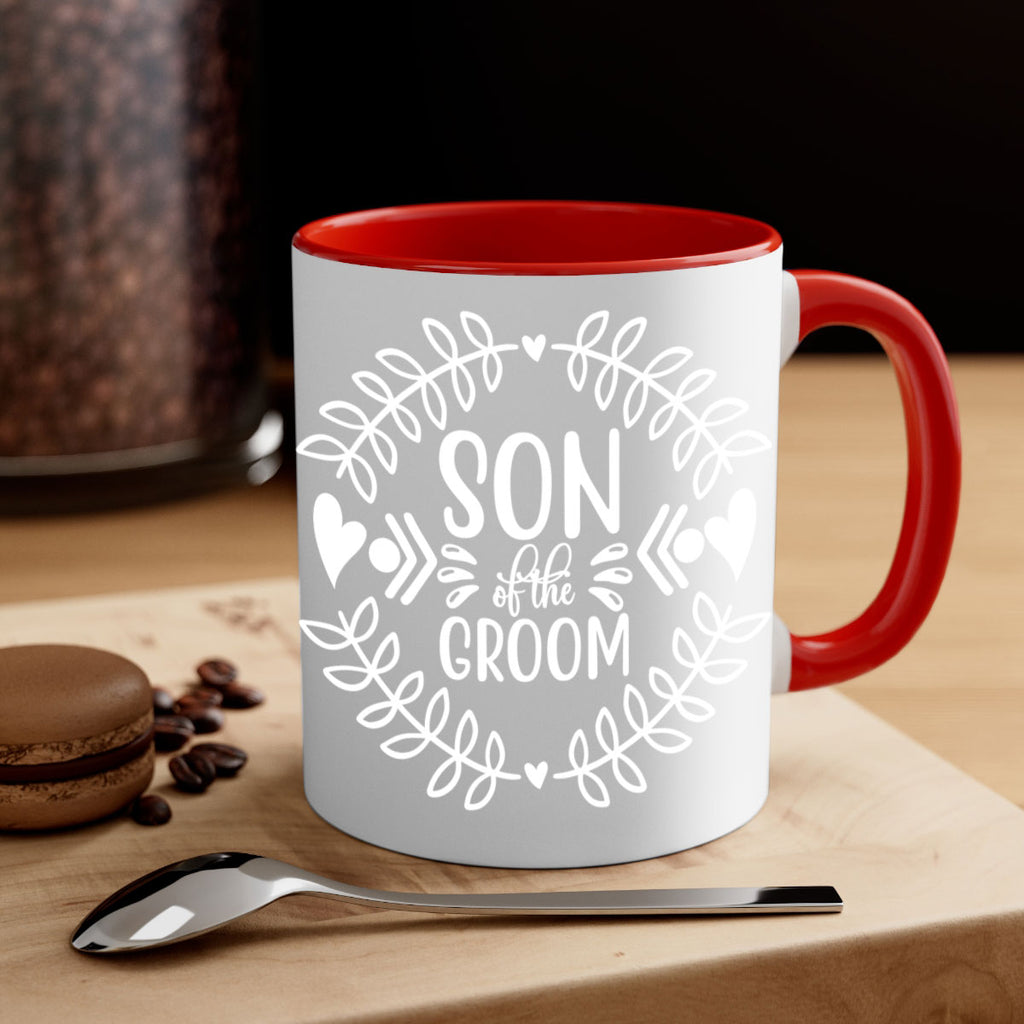 Son of 7#- family of the groom-Mug / Coffee Cup