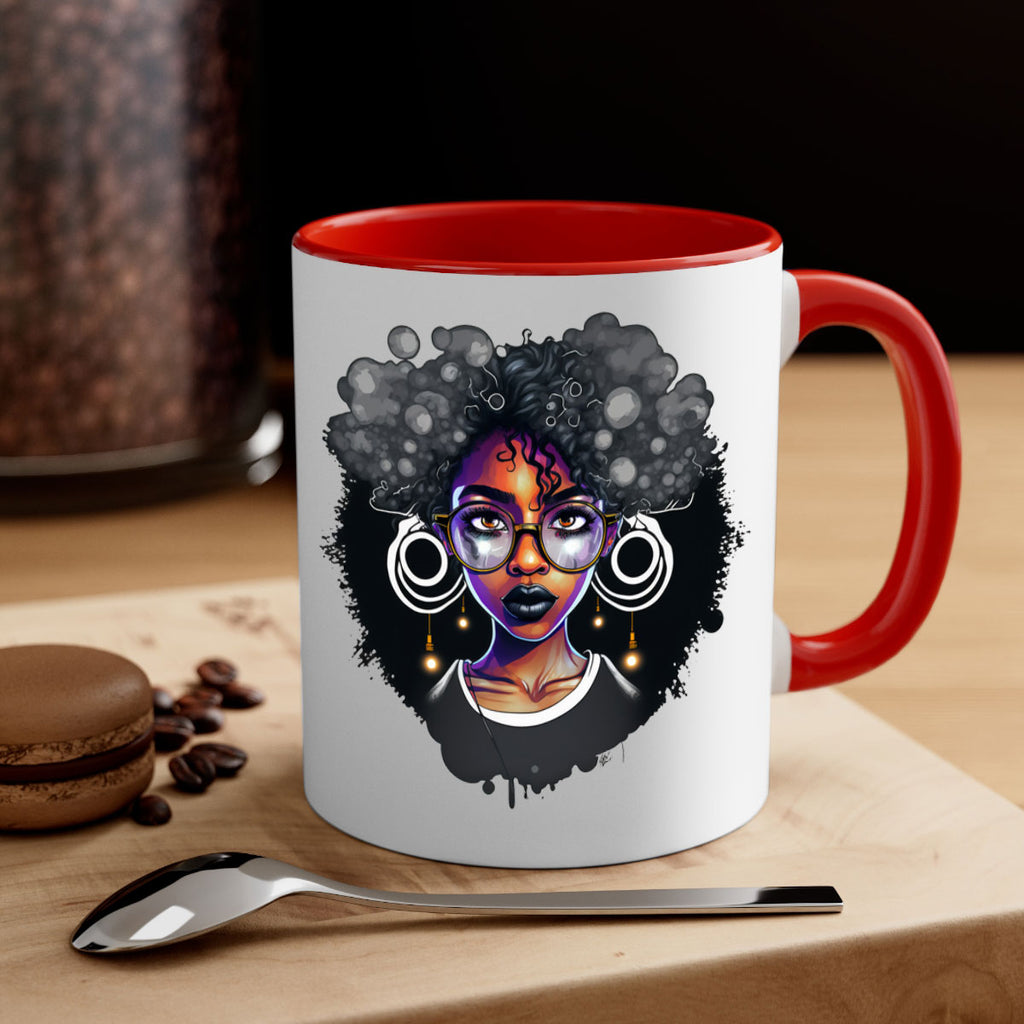 Sparkling Black Girl Design 10#- Black women - Girls-Mug / Coffee Cup