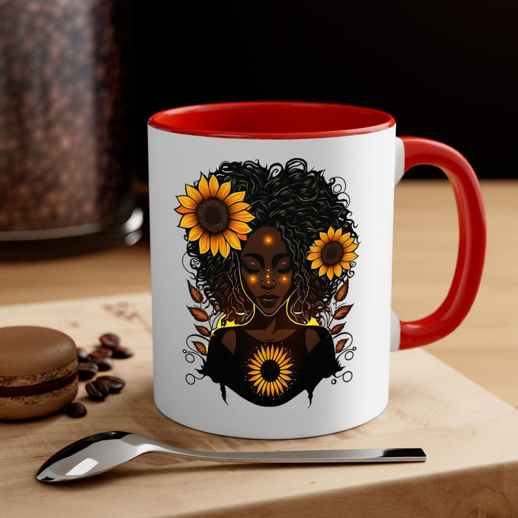 Sparkling Black Girl Design 13#- Black women - Girls-Mug / Coffee Cup