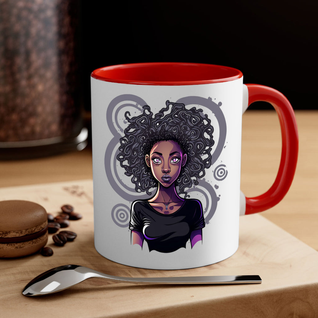 Sparkling Black Girl Design 14#- Black women - Girls-Mug / Coffee Cup