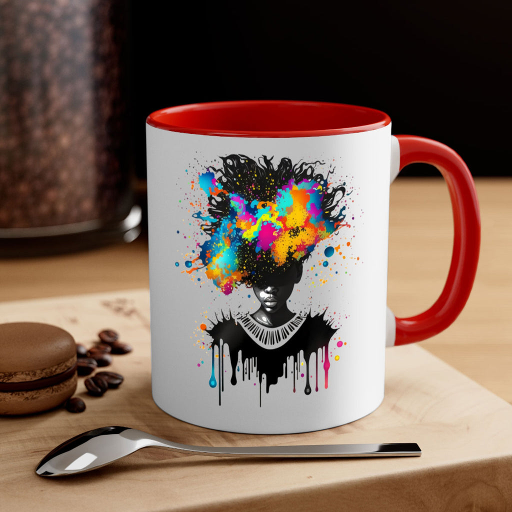 Sparkling Black Girl Design 16#- Black women - Girls-Mug / Coffee Cup