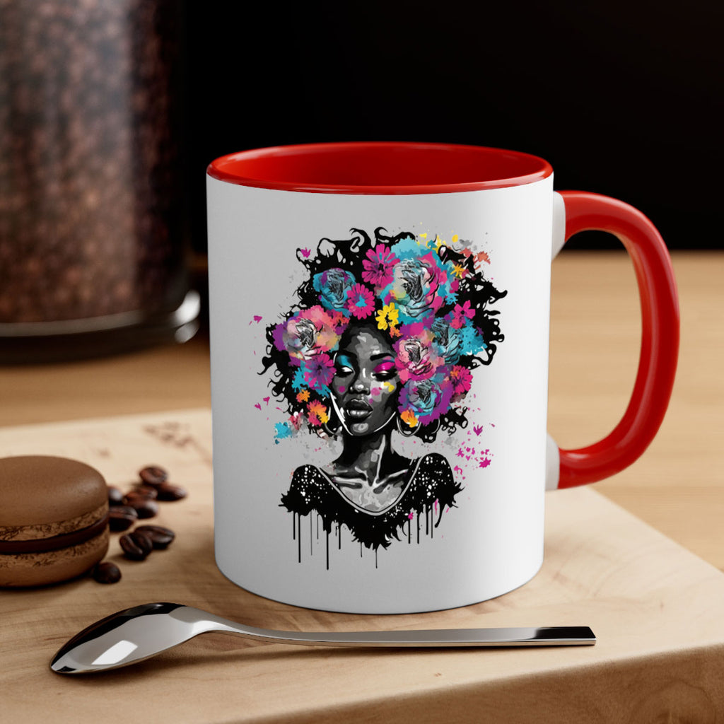 Sparkling Black Girl Design 17#- Black women - Girls-Mug / Coffee Cup