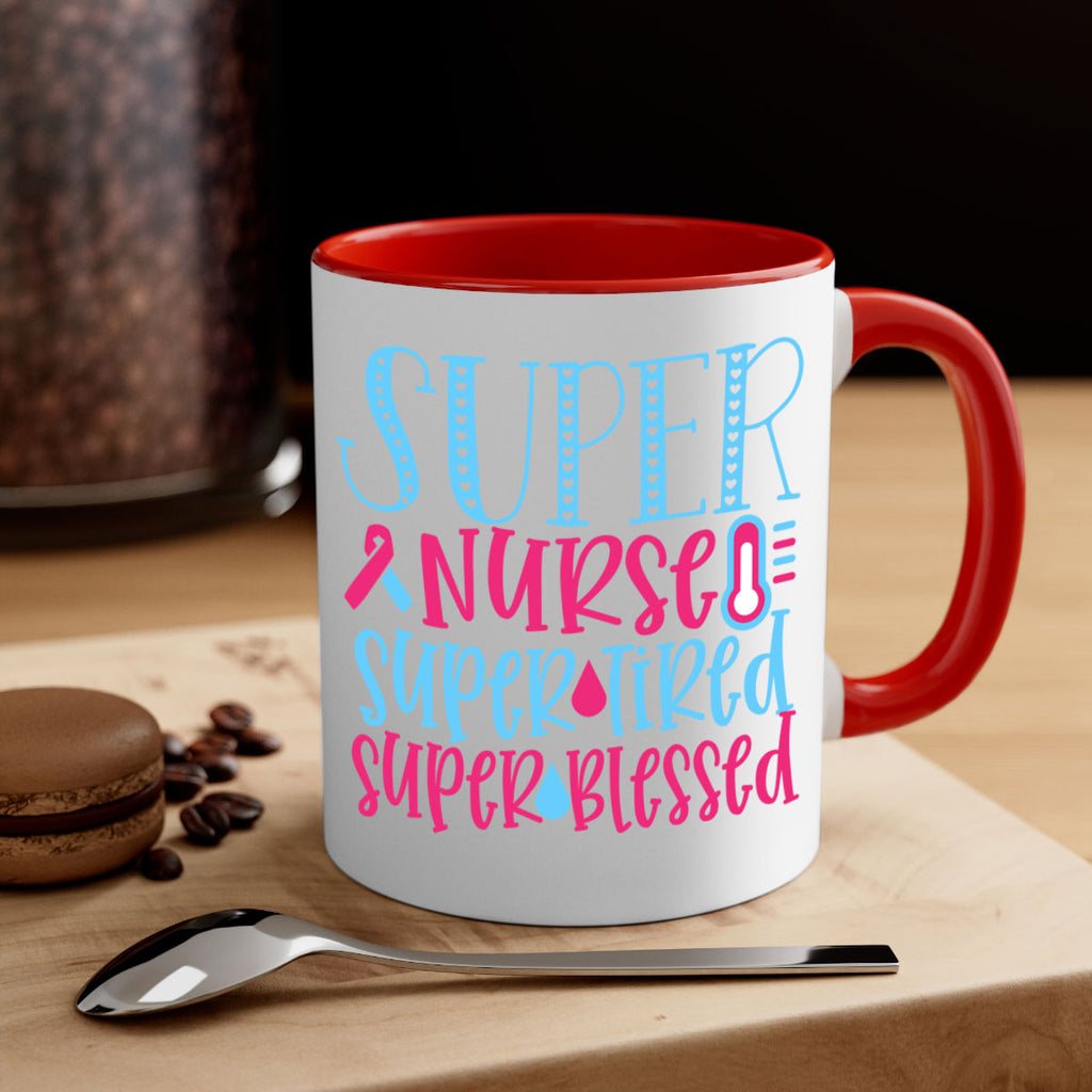 Super Nurse Super Tired Style 346#- nurse-Mug / Coffee Cup