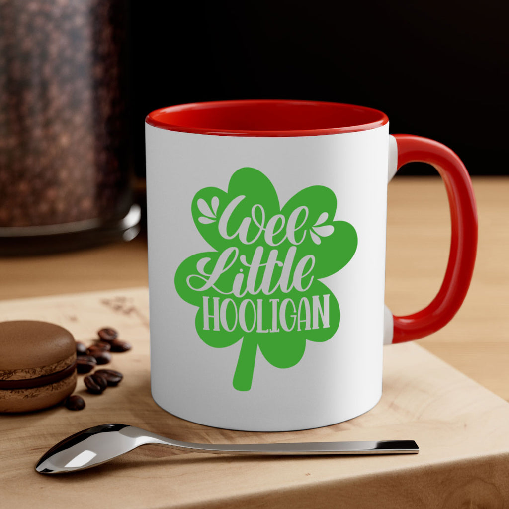 Wee Little Hooligan Style 16#- St Patricks Day-Mug / Coffee Cup