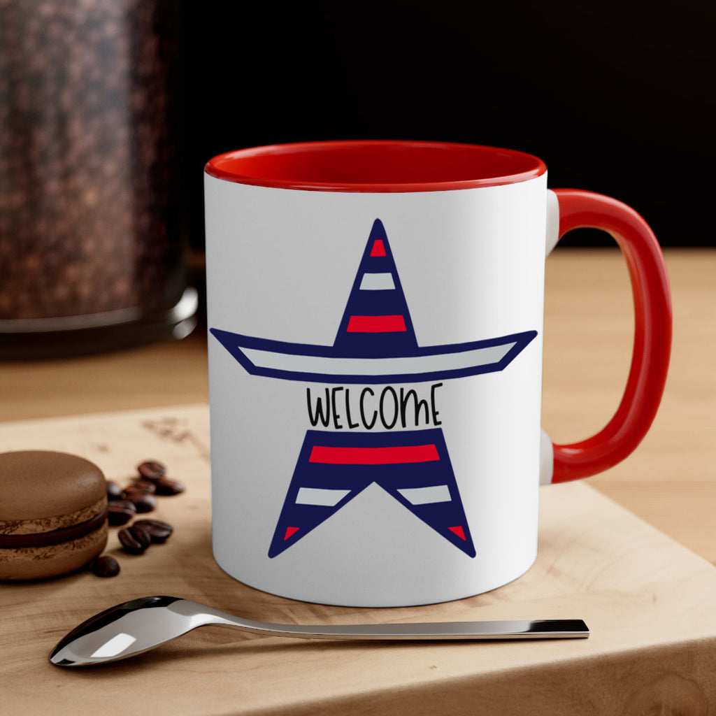 Welcome Style 186#- 4th Of July-Mug / Coffee Cup
