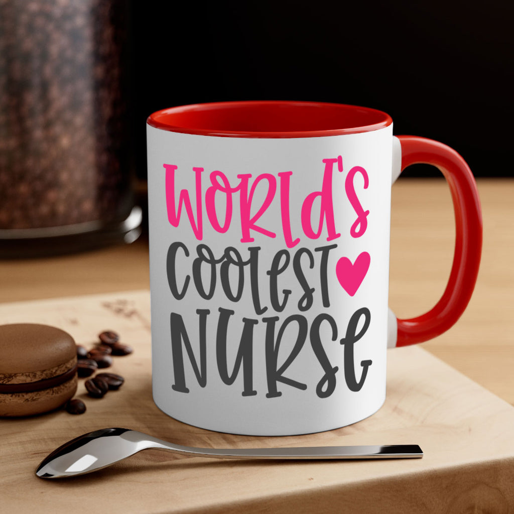Worlds Coolest Nurse Style 342#- nurse-Mug / Coffee Cup