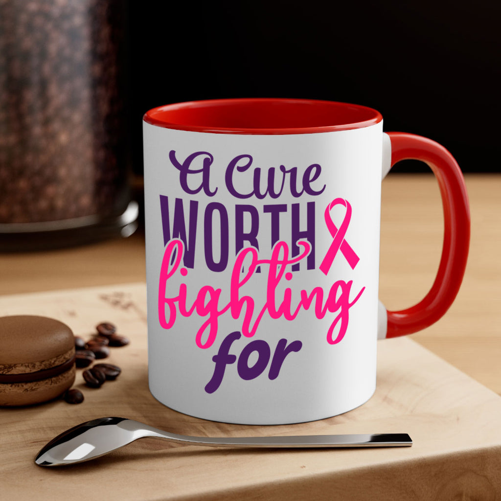 a cure worth fighting for Style 17#- breast cancer-Mug / Coffee Cup