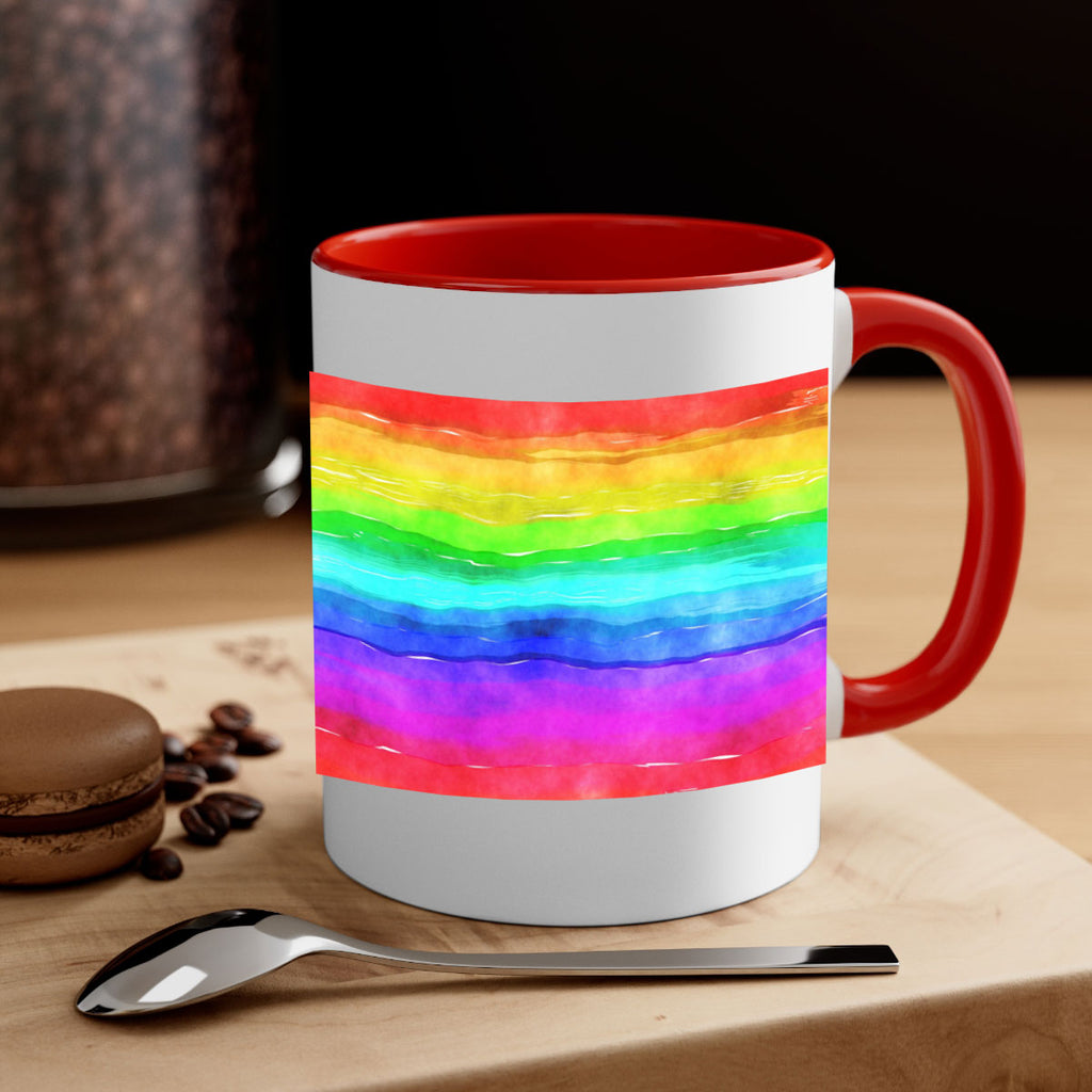 abstract rainbow 18#- lgbt-Mug / Coffee Cup