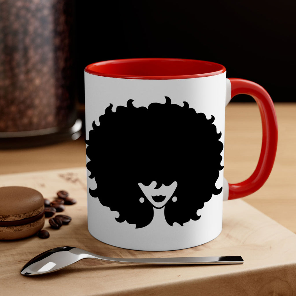 afro woman64#- Black women - Girls-Mug / Coffee Cup