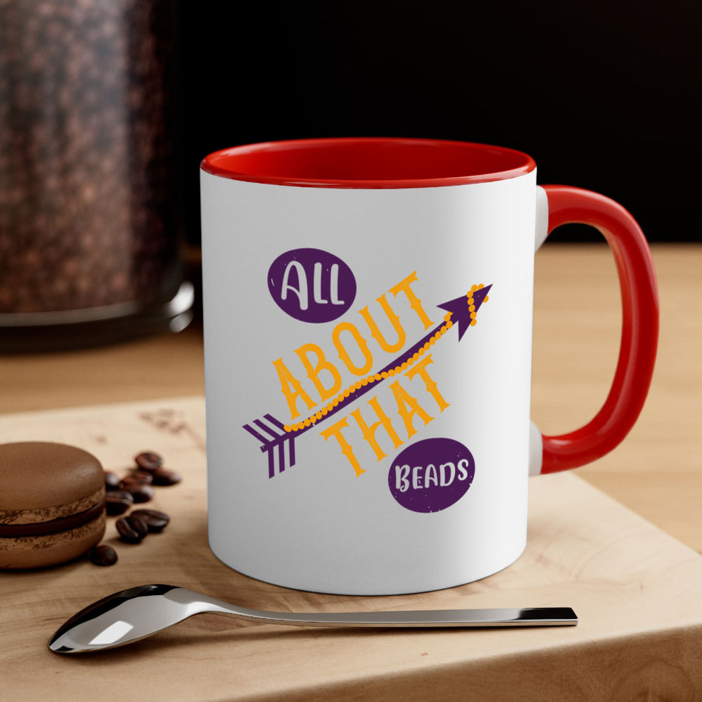 all about that beads 62#- mardi gras-Mug / Coffee Cup