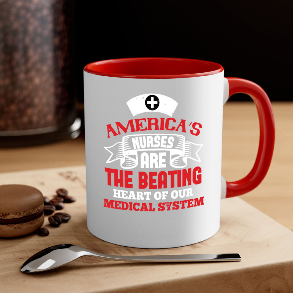 americas nurses are Style 295#- nurse-Mug / Coffee Cup