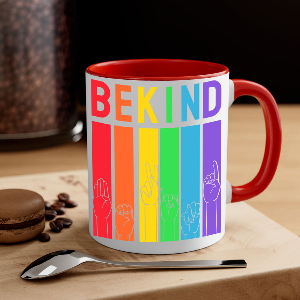 be kind hand sign language 163#- lgbt-Mug / Coffee Cup