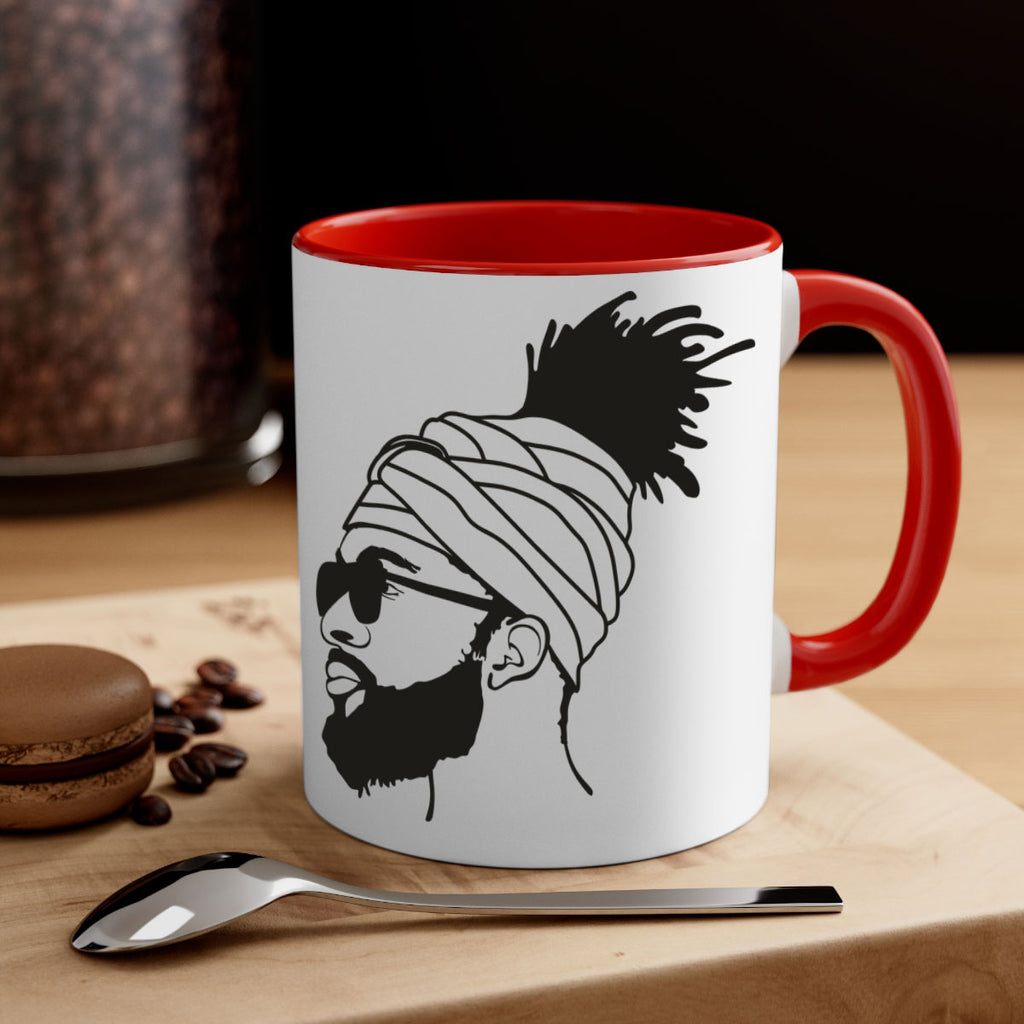 beardman 44#- Black men - Boys-Mug / Coffee Cup