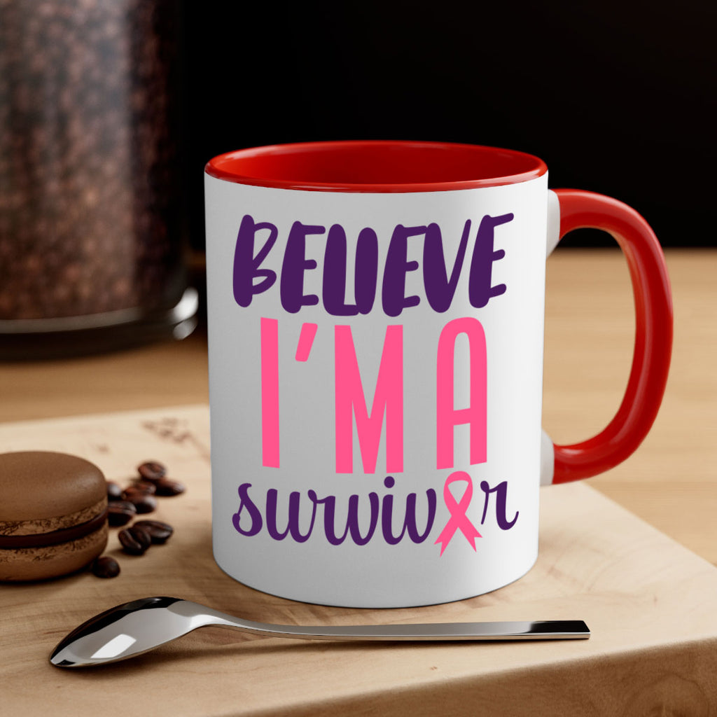 believe im a survivor Style 16#- breast cancer-Mug / Coffee Cup