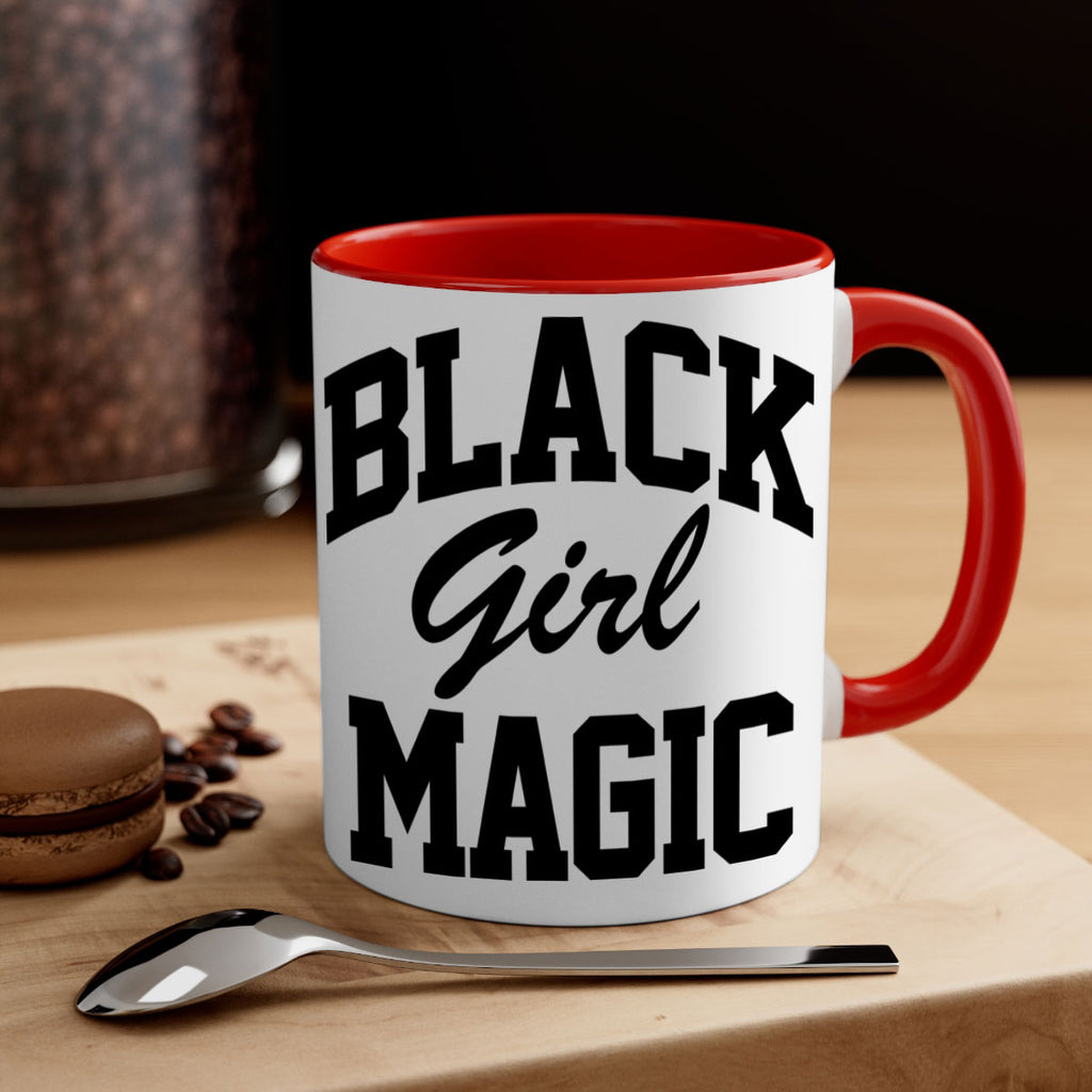 black girl magic 205#- black words - phrases-Mug / Coffee Cup