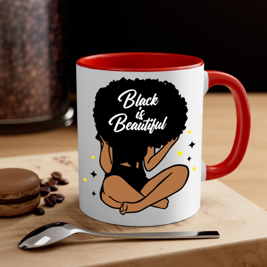black is beautiful 14#- Black women - Girls-Mug / Coffee Cup