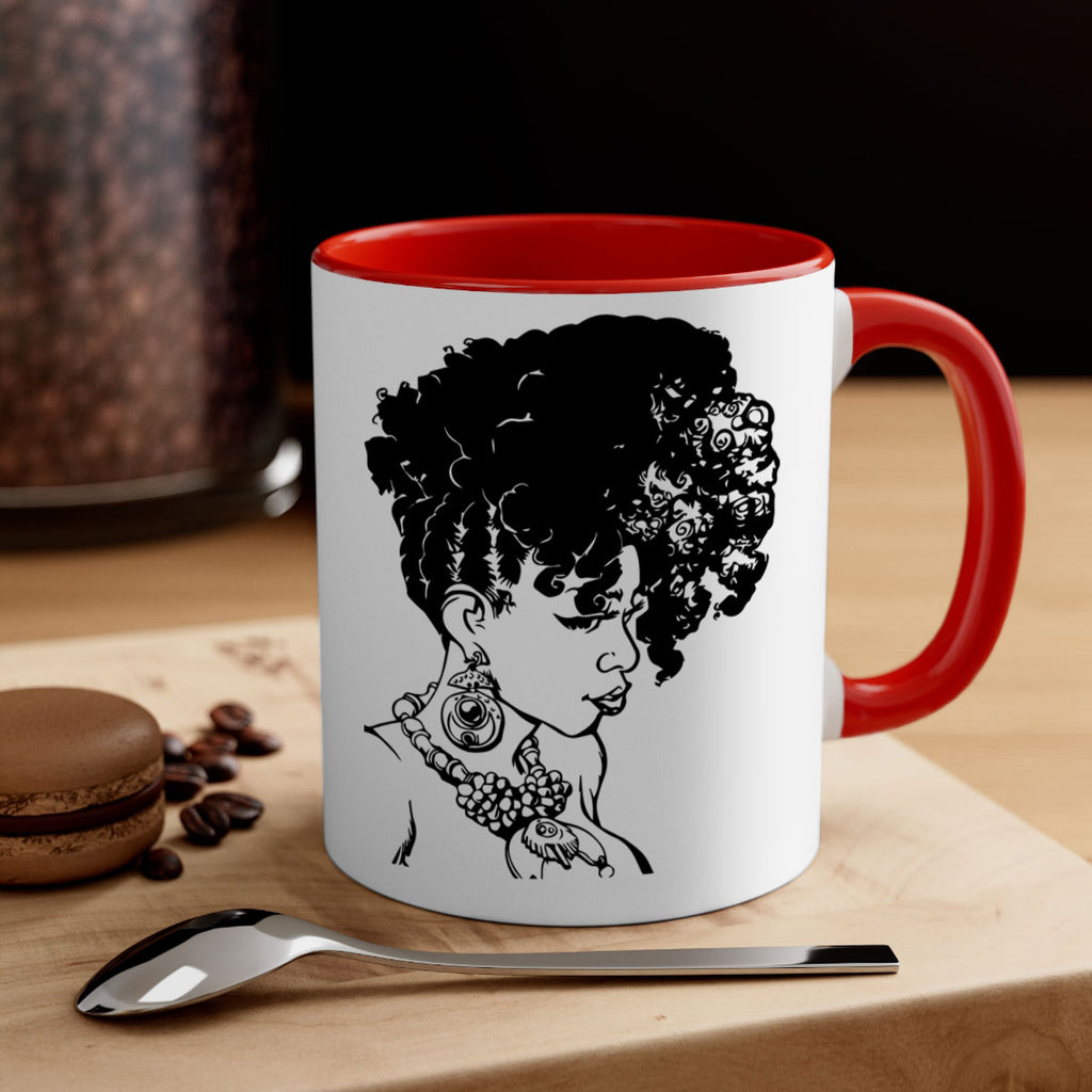 black women - queen 40#- Black women - Girls-Mug / Coffee Cup