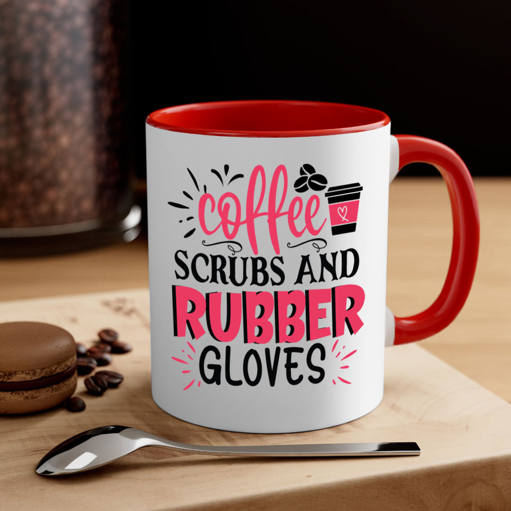 coffee scrubs and rubber gloves Style Style 212#- nurse-Mug / Coffee Cup
