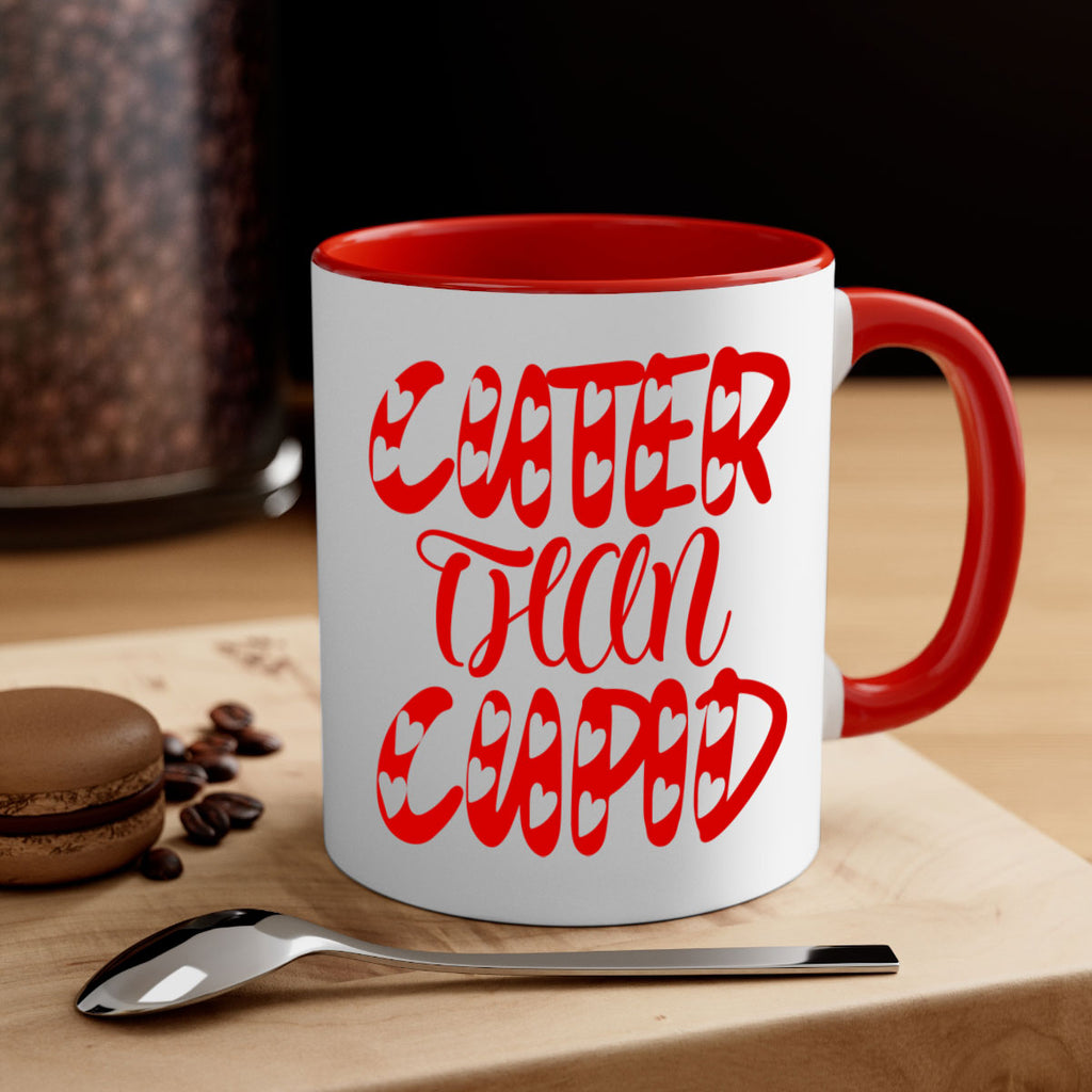 cuter than cupid 79#- valentines day-Mug / Coffee Cup