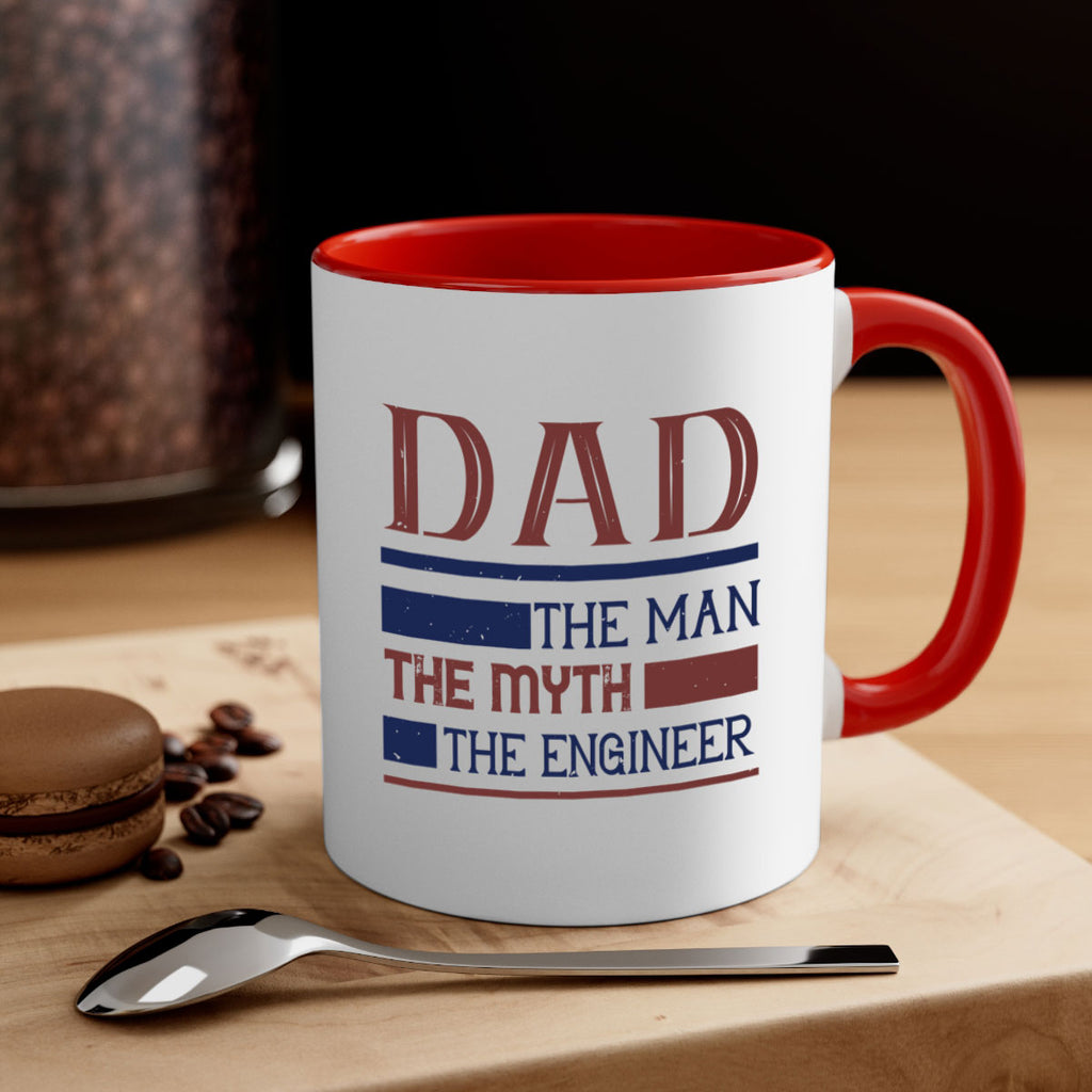 dad the man the myth the engineer Style 24#- engineer-Mug / Coffee Cup