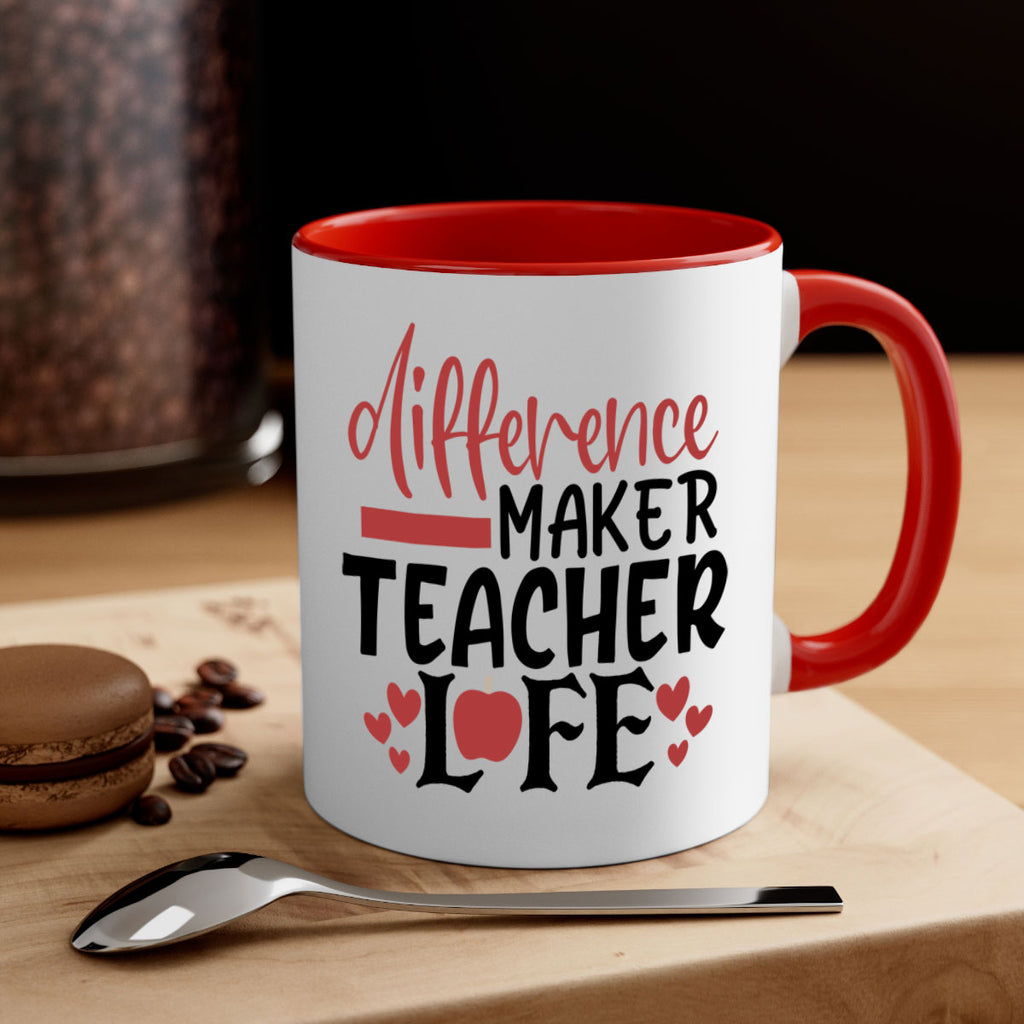 difference maker teacher life Style 118#- teacher-Mug / Coffee Cup