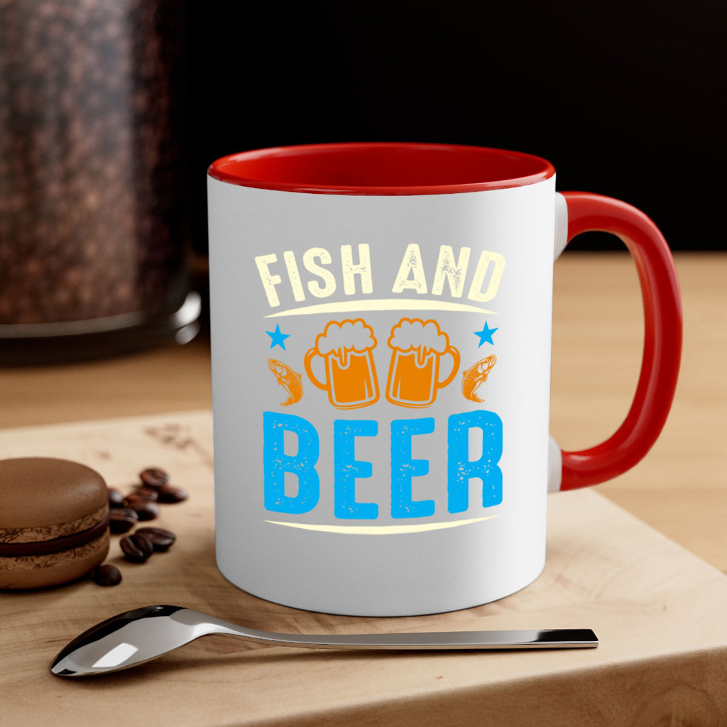 fish and beer 114#- beer-Mug / Coffee Cup