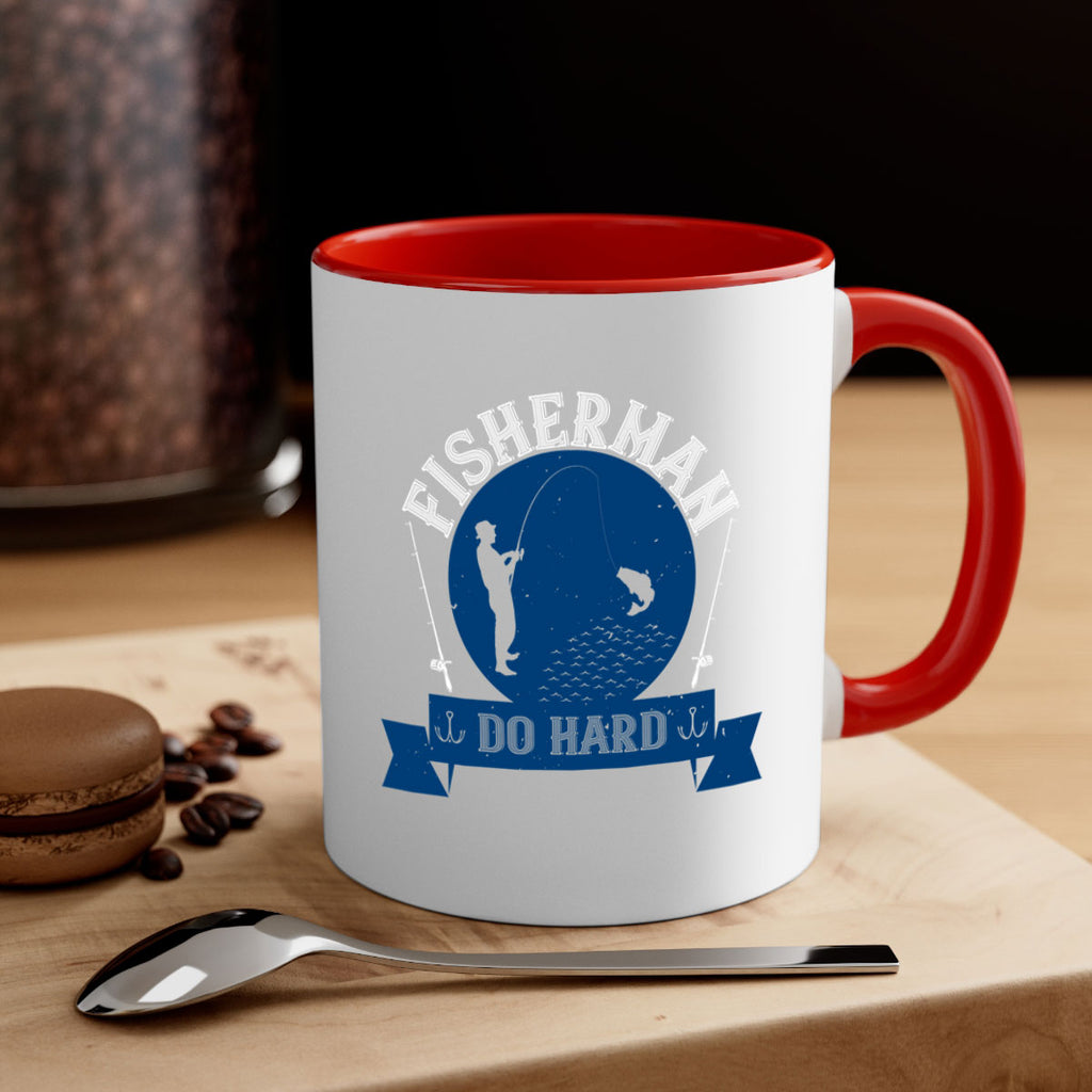 fisherman do hard 276#- fishing-Mug / Coffee Cup