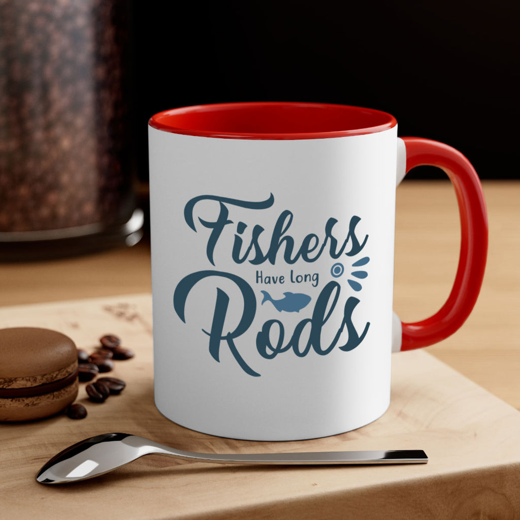 fishers have long 153#- fishing-Mug / Coffee Cup